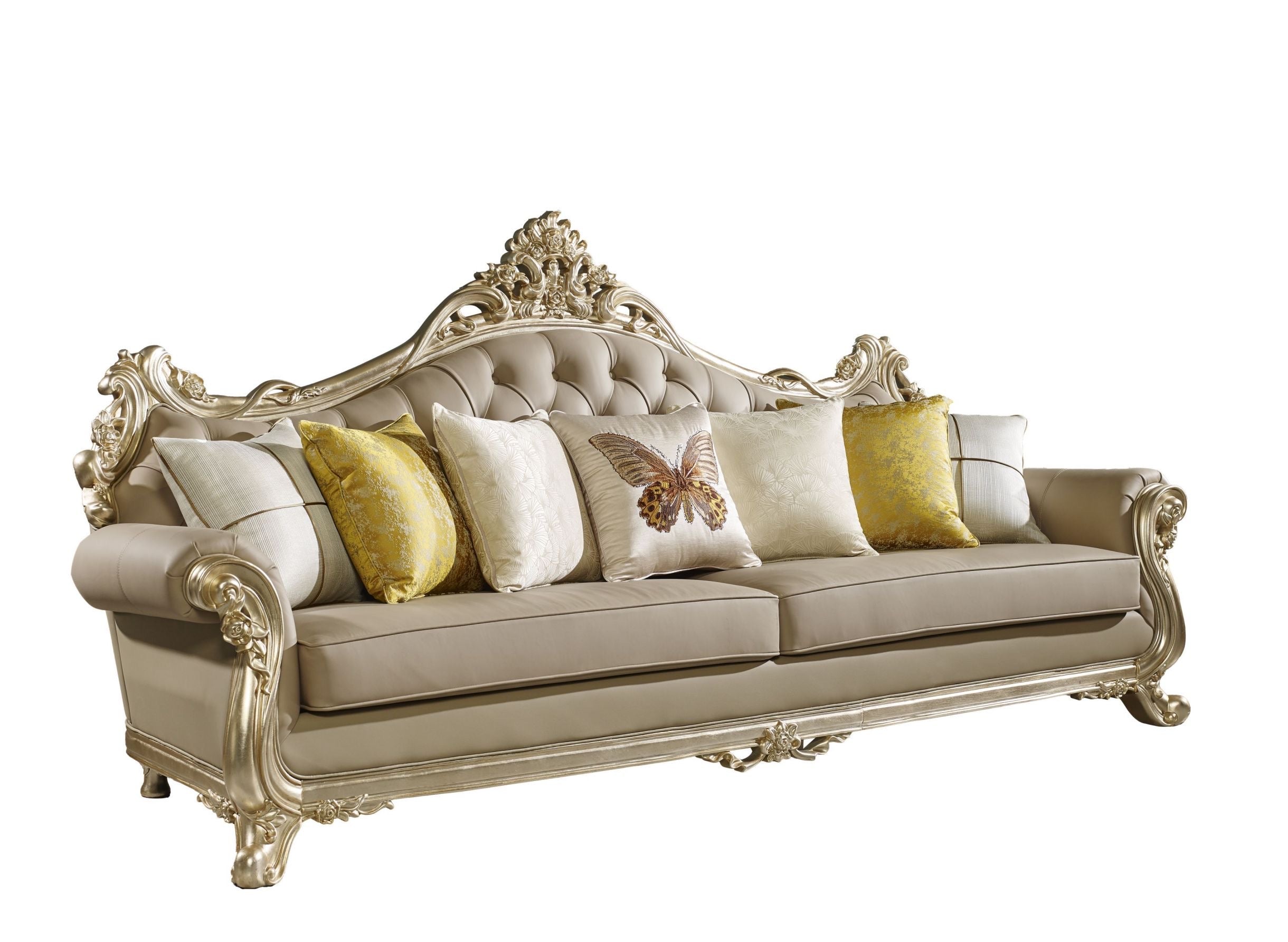 Royale French Solid Wood Sofa image 12