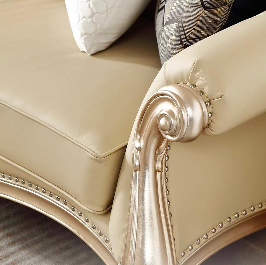 Château French Solid Wood Sofa image 6