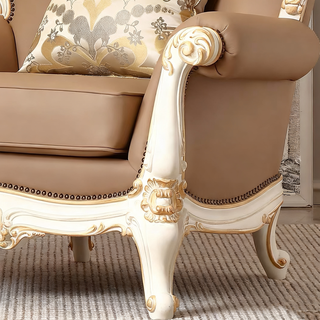 Amber Grace French Vintage Sofa image 7