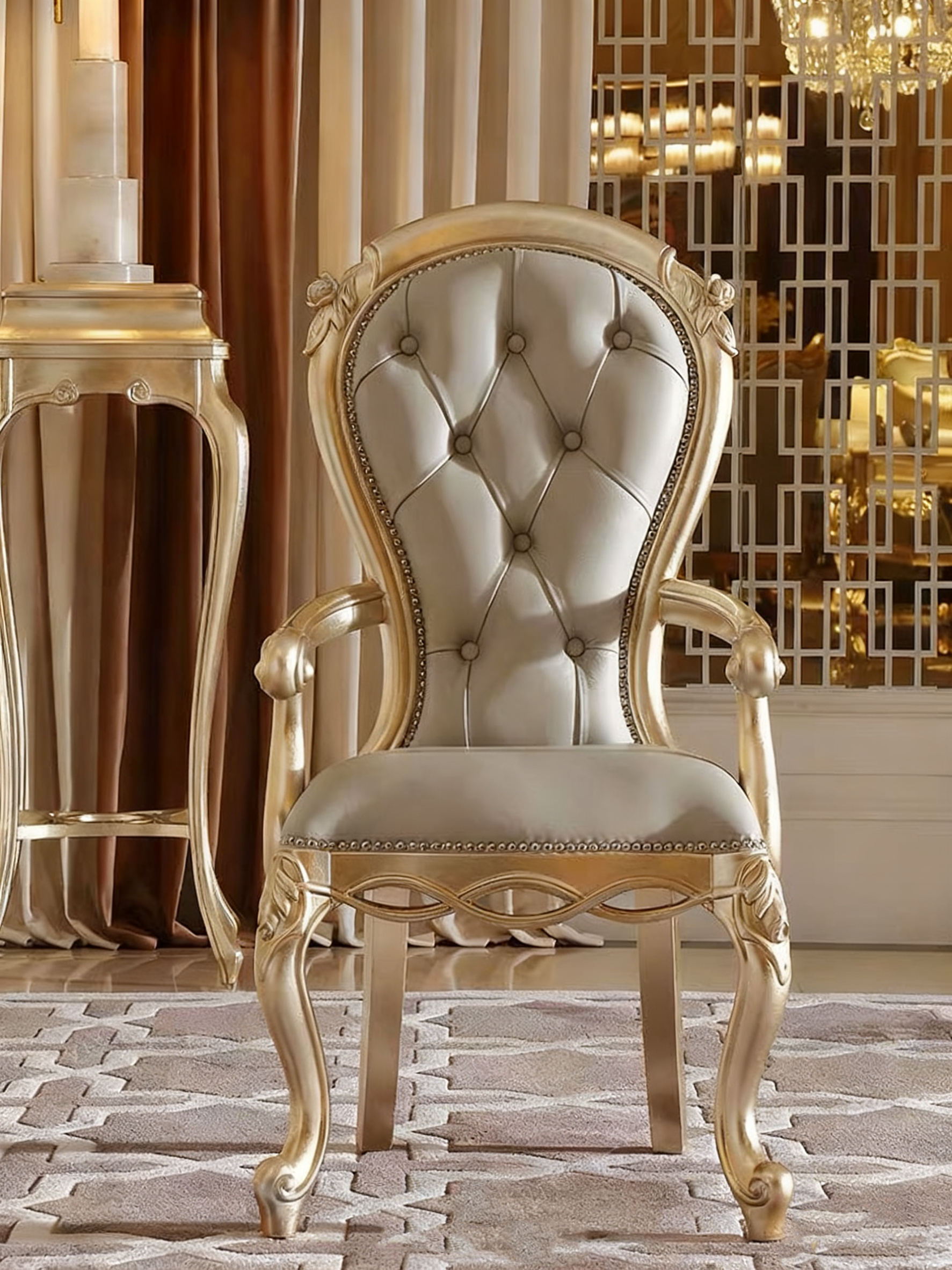Shell Elegance French Dining Chair  image 5