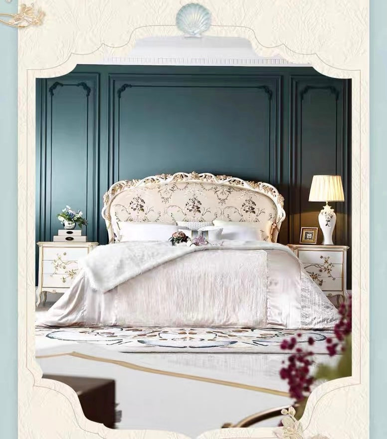 Eternal bloom French Vintage Bedside Table image 5