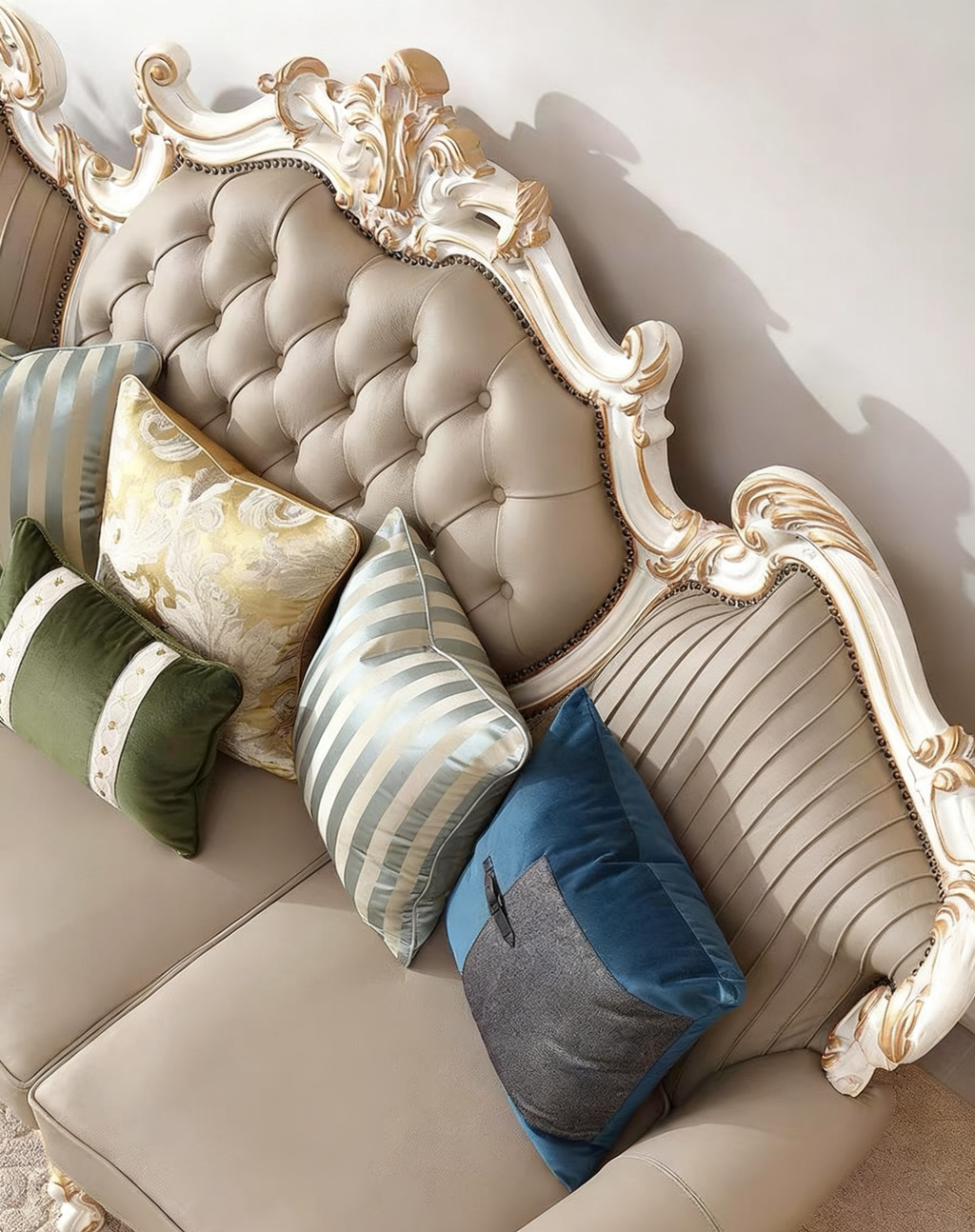 Royal blossom French Vintage Sofa image 7