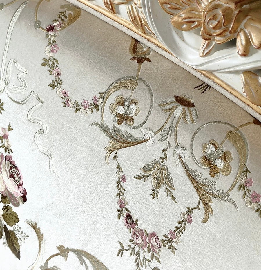 Eternal Bloom Luxury French Vintage Sofa