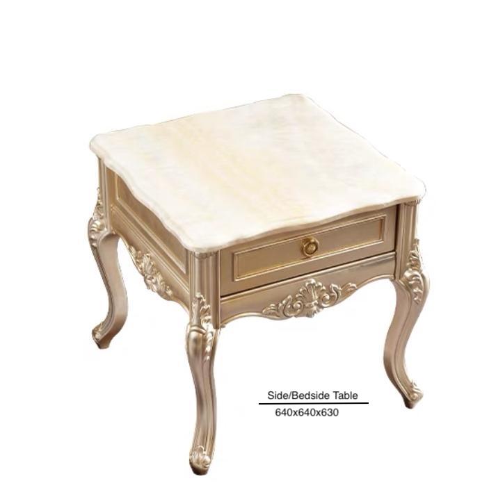 Marbelle French Marble Side Table image 6