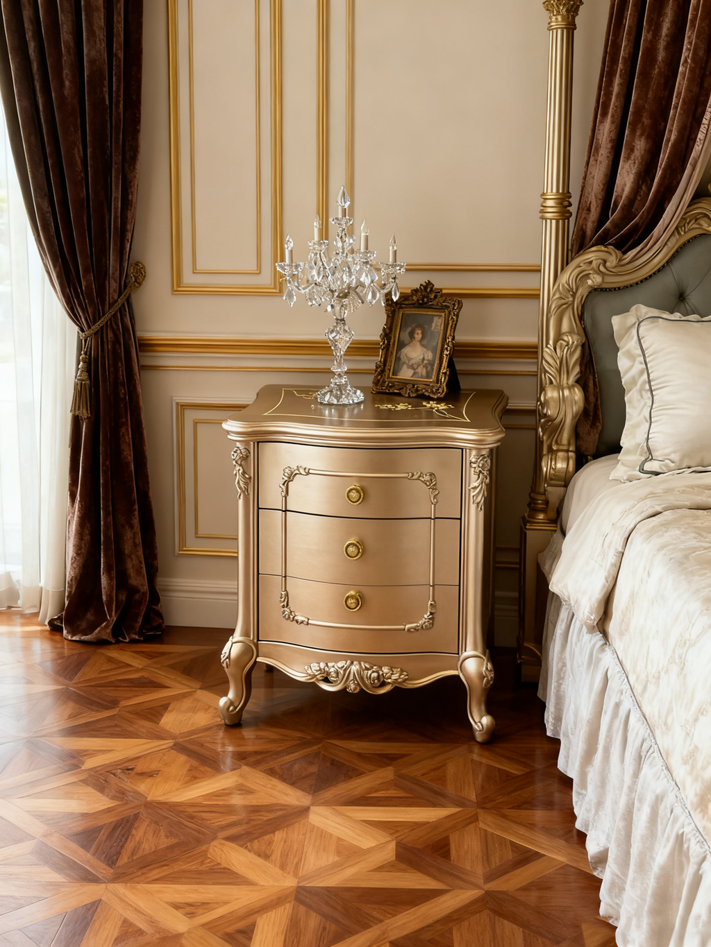 Sweet Belle French Bedside Table image 2