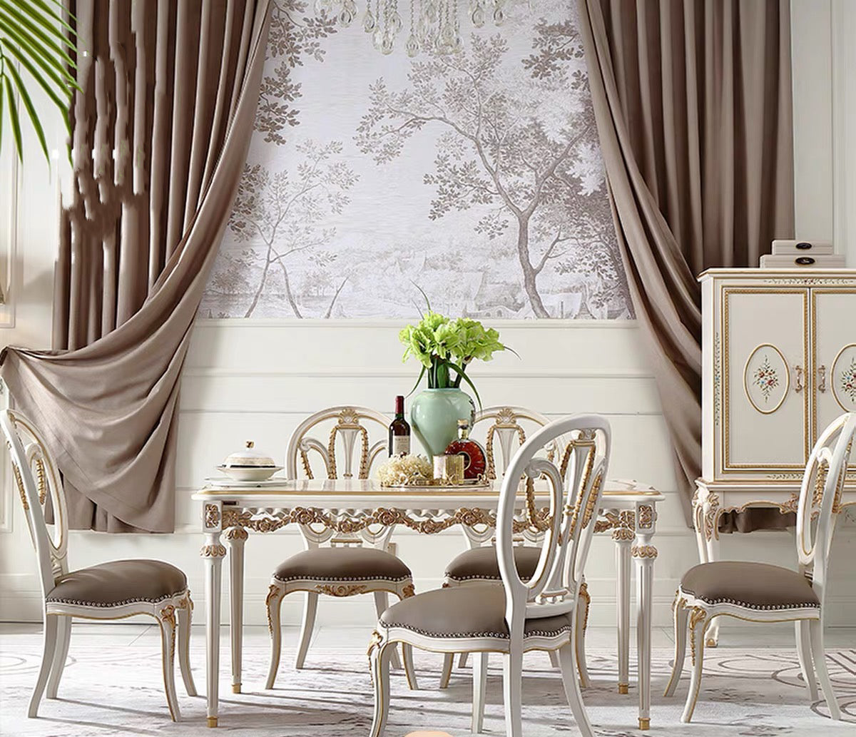 Pearl Garden French Vintage Dining Table image 7