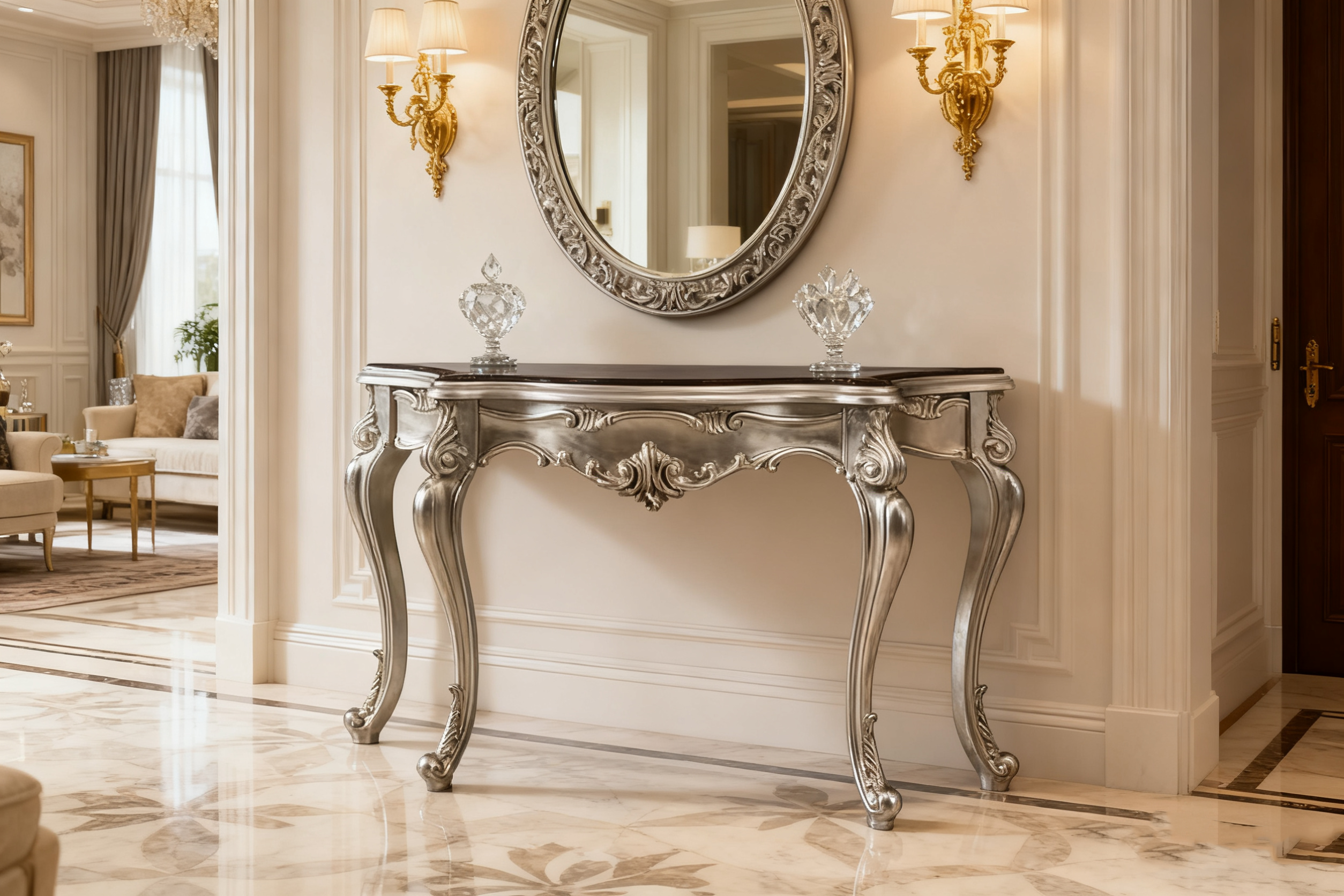 Veloria French Console Table image 3