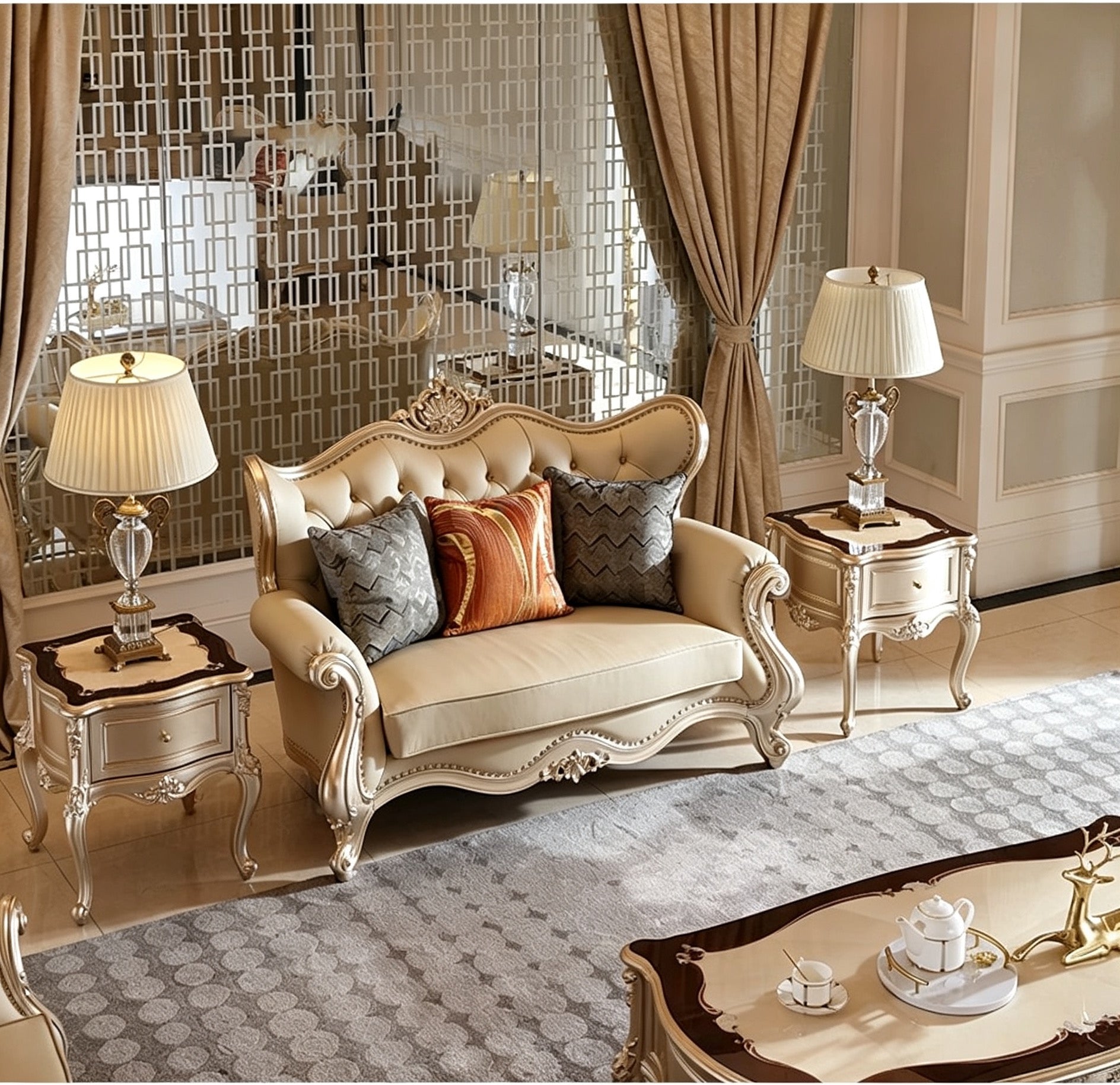 Château French Side Table
