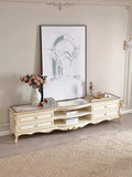 Victorian Shell French Vintage TV Cabinet image 0