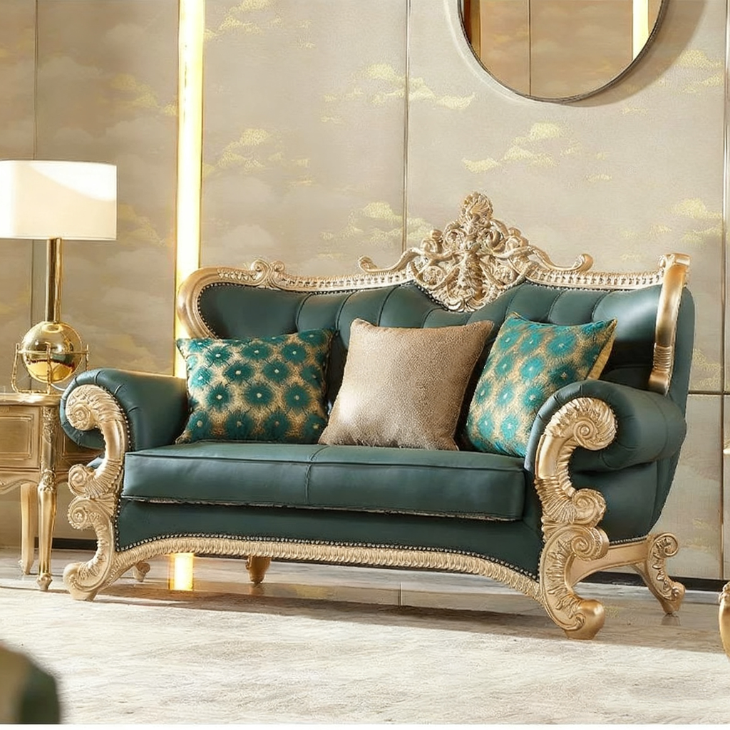 Maison Dream French Solid Wood Sofa image 8