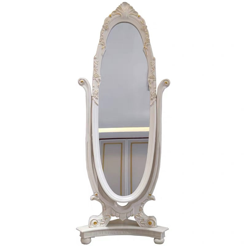 Luna White French Vintage Mirror image 4