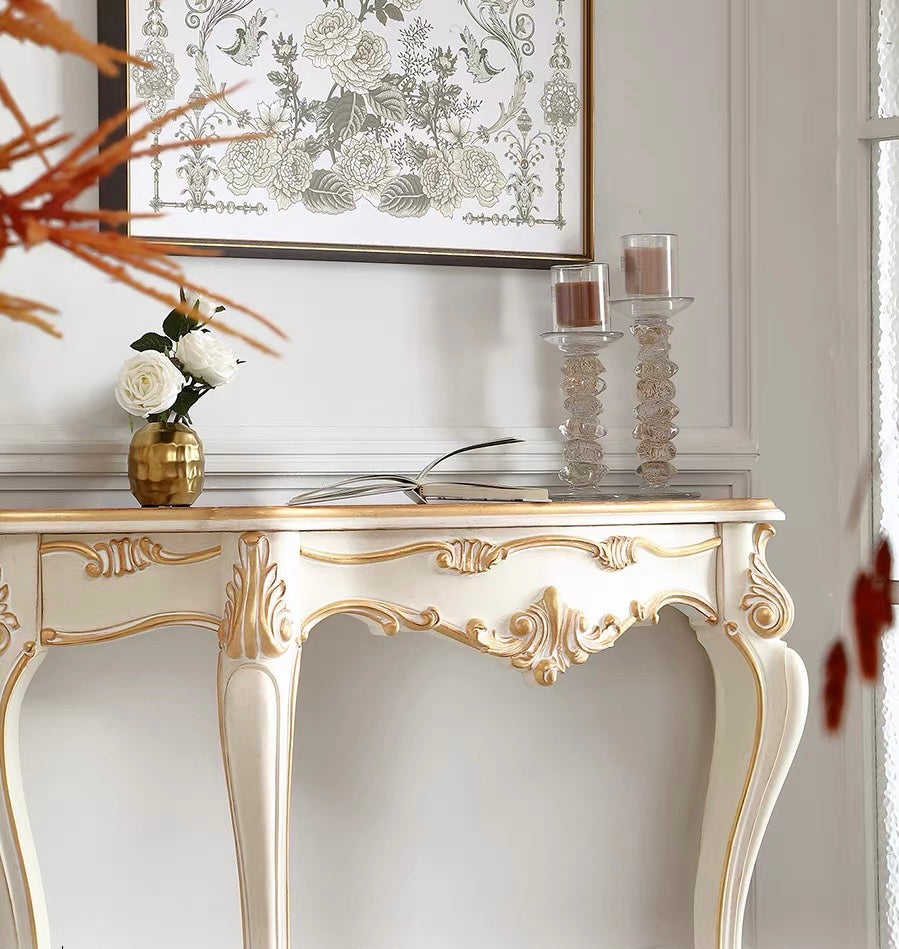 Ivory Grace French Vintage Console