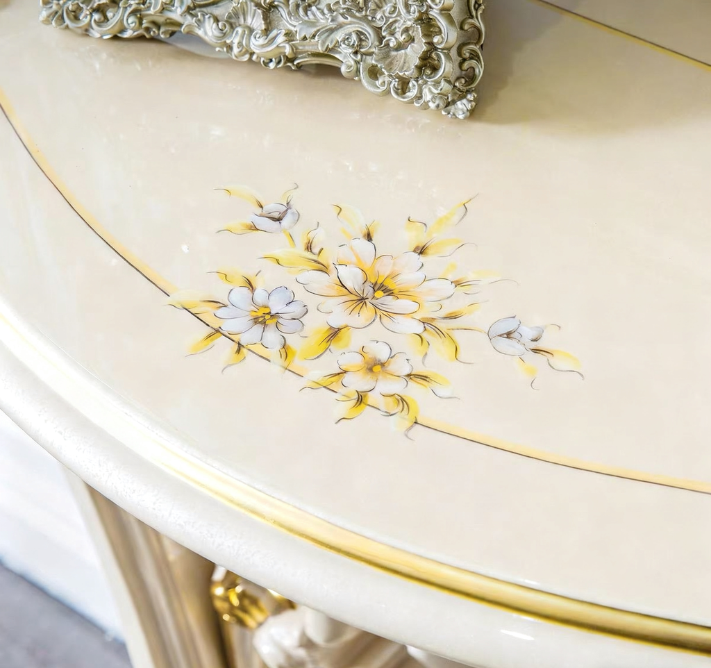 Golden Charm French Vintage Console image 3