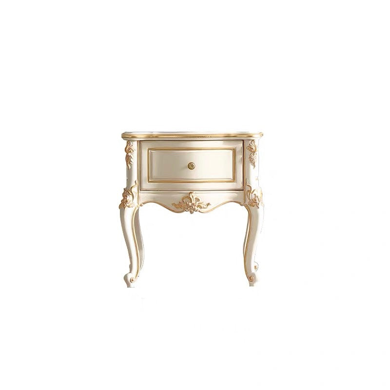 Pearl Whisper French Vintage Side Table image 9