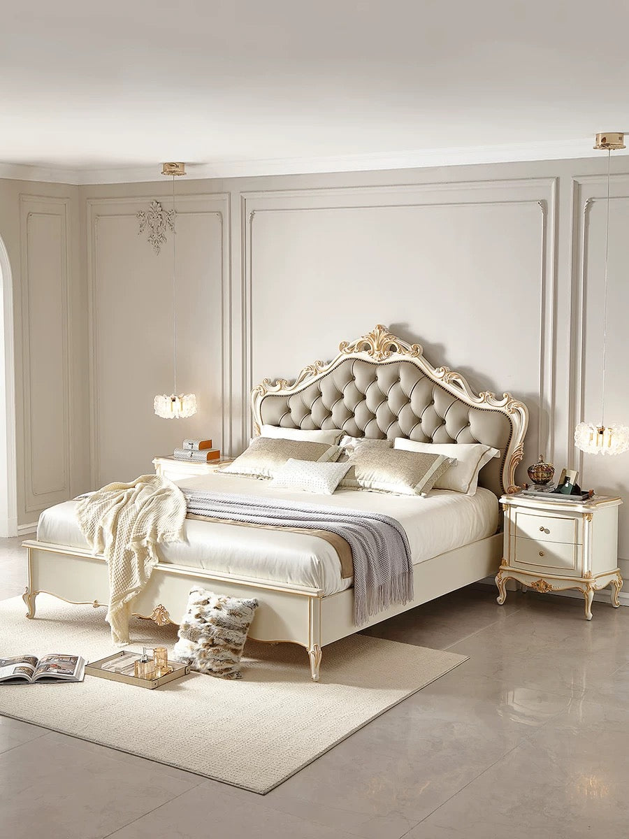 Ivory Grace French Vintage King Bed image 5