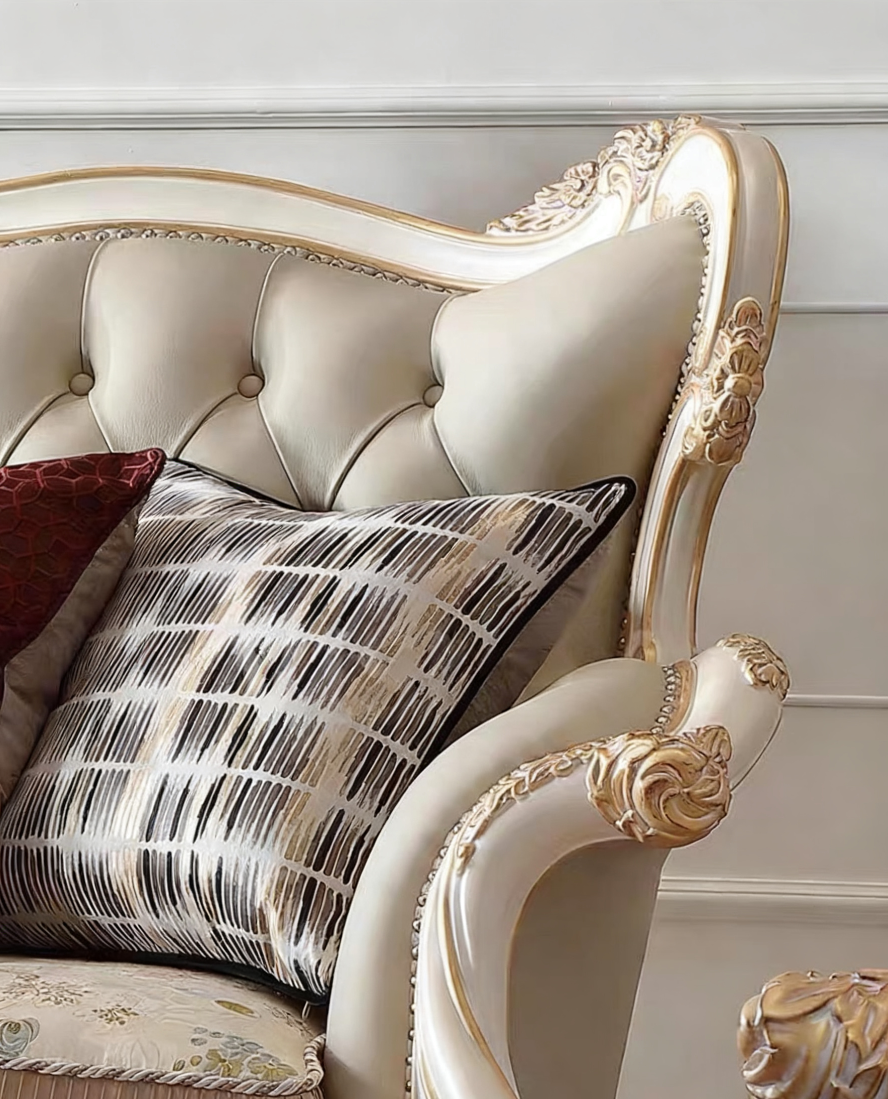 Harmony French Vintage Sofa image 3