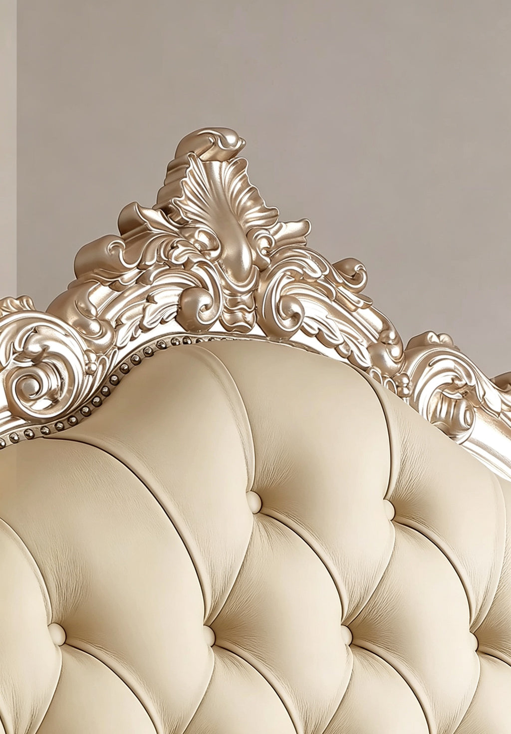 Fleur French Solid Wood Sofa