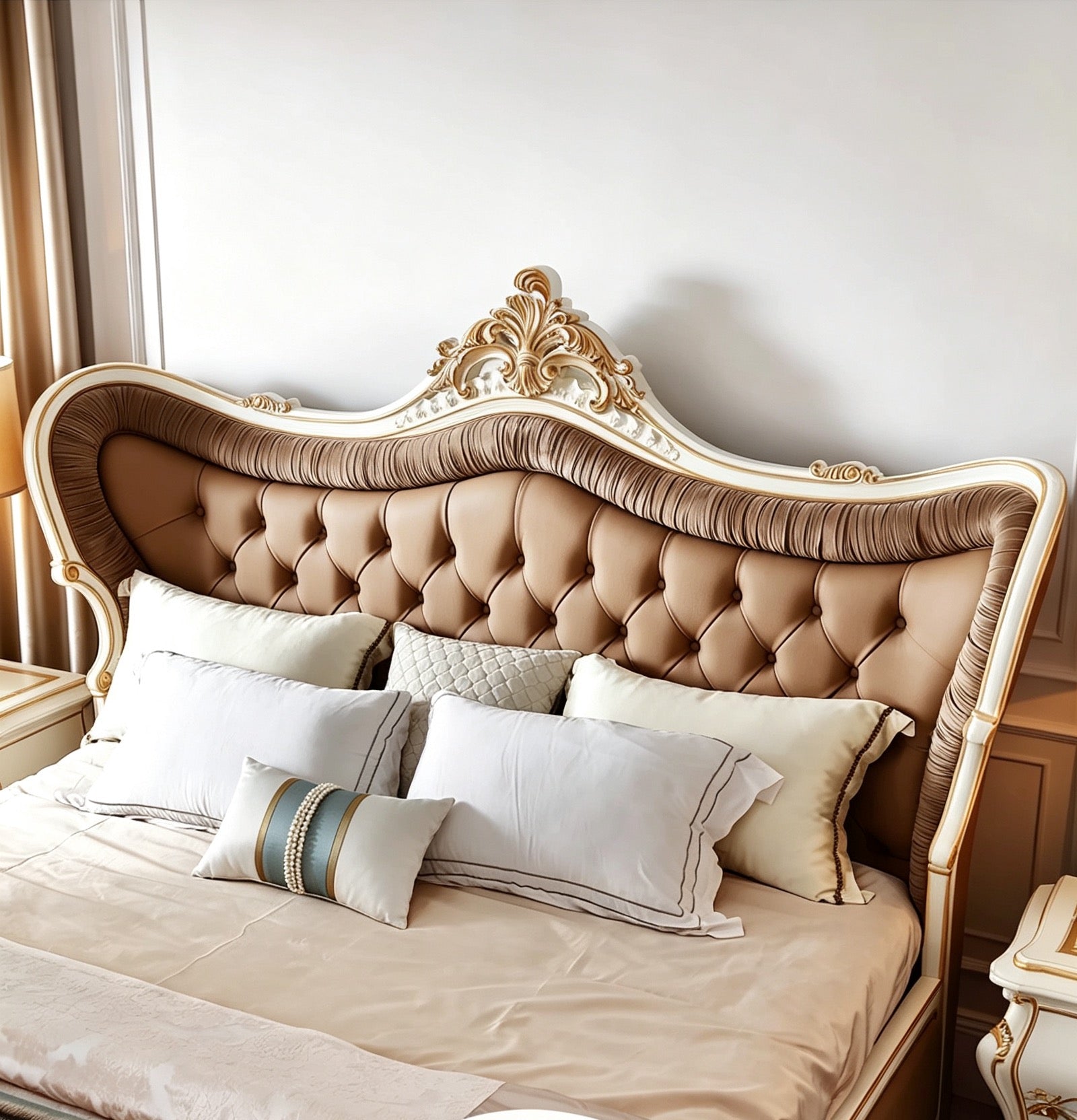 Amber Grace French Vintage King Bed