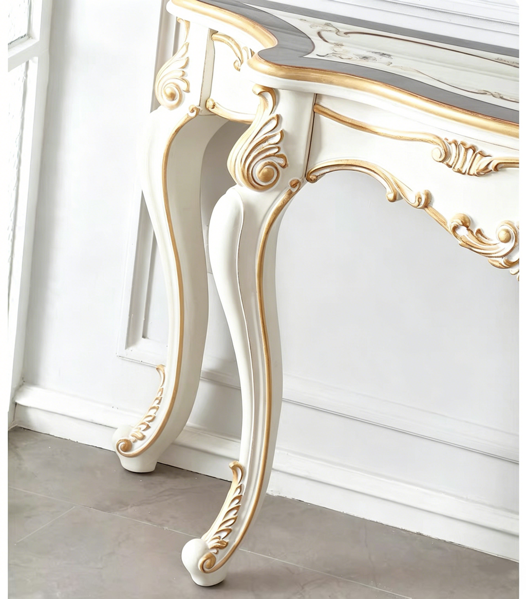 Ivory Grace French Vintage Console