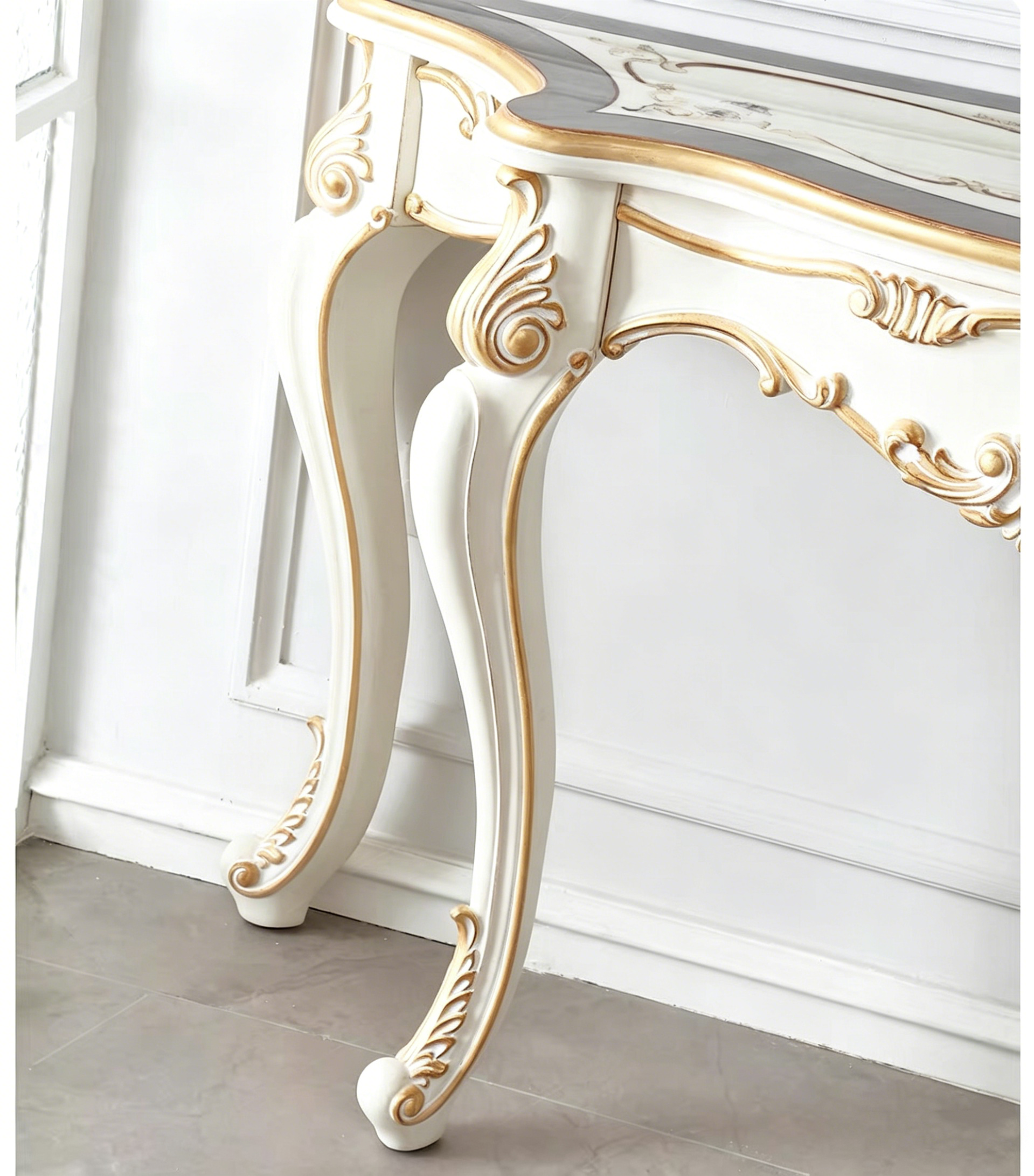 Ivory Grace French Vintage Console