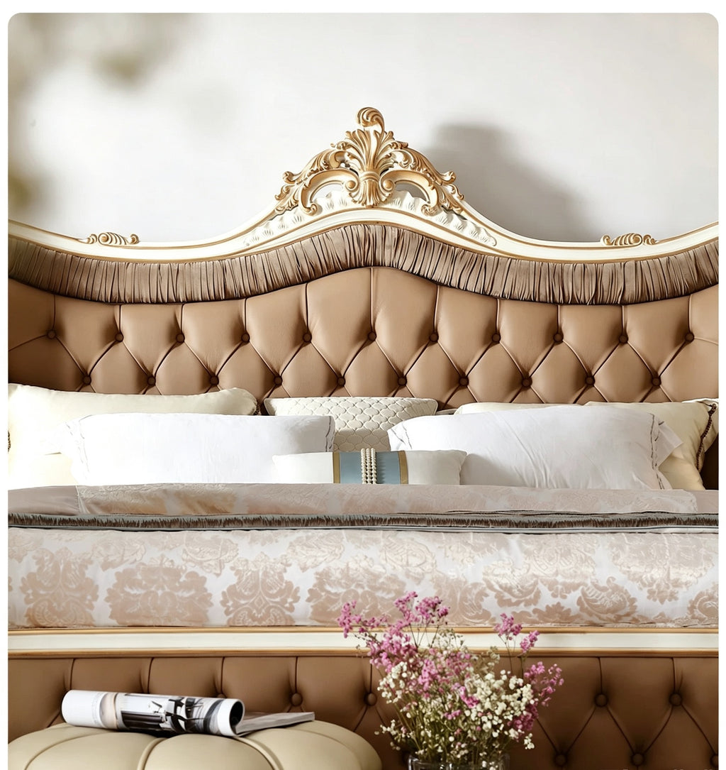 Amber Grace French Vintage King Bed