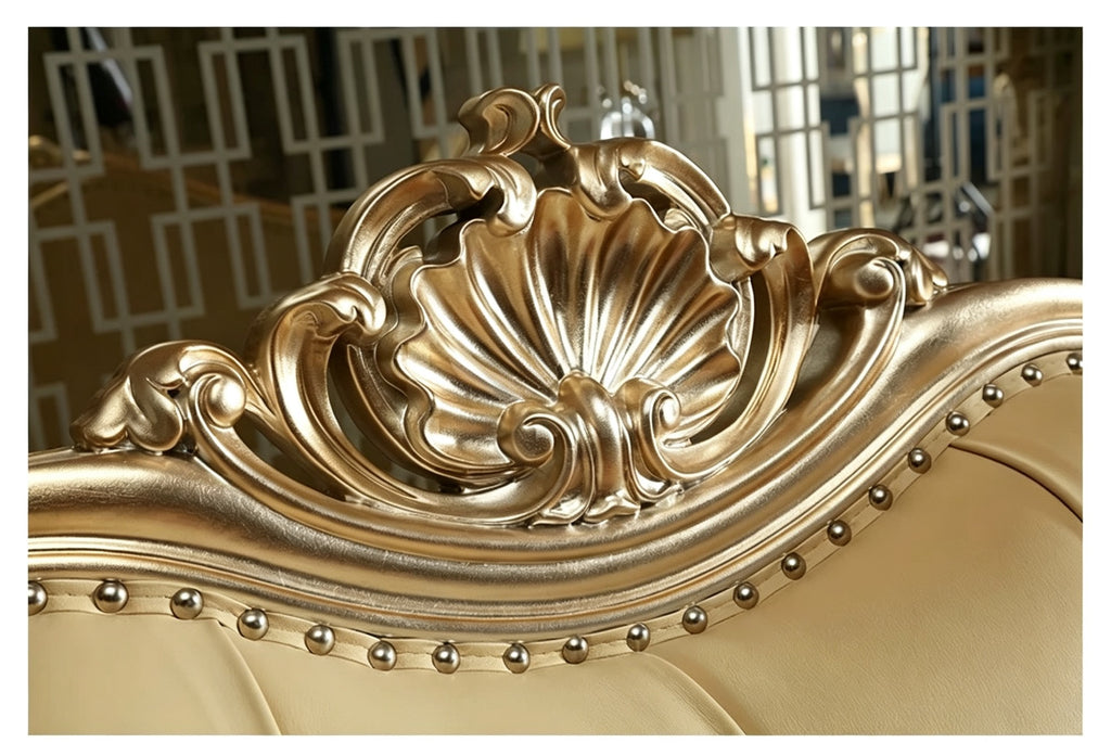 Château French Solid Wood Sofa