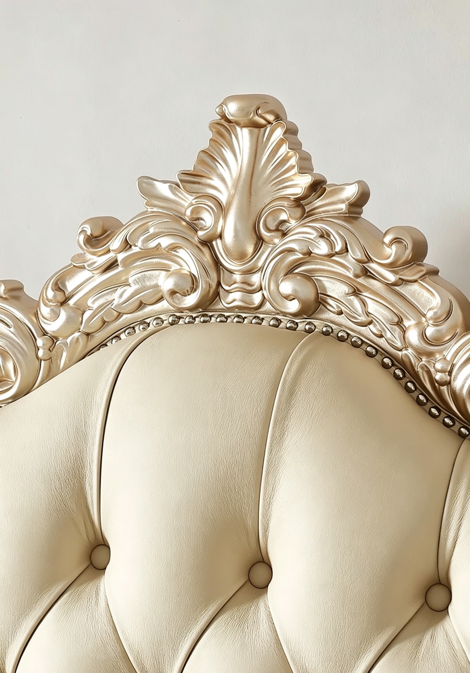 Fleur French Solid Wood Sofa