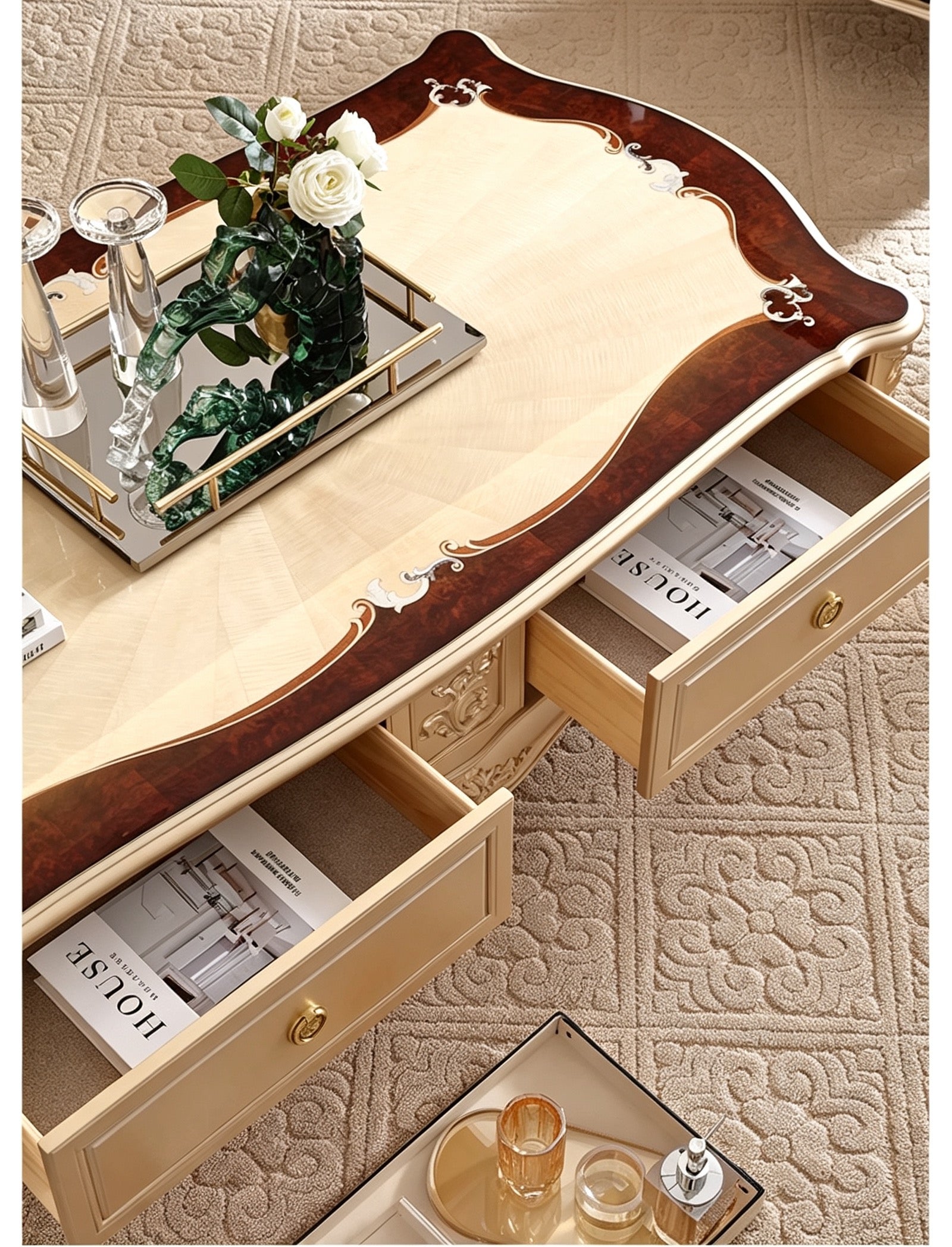 Château French Coffee Table