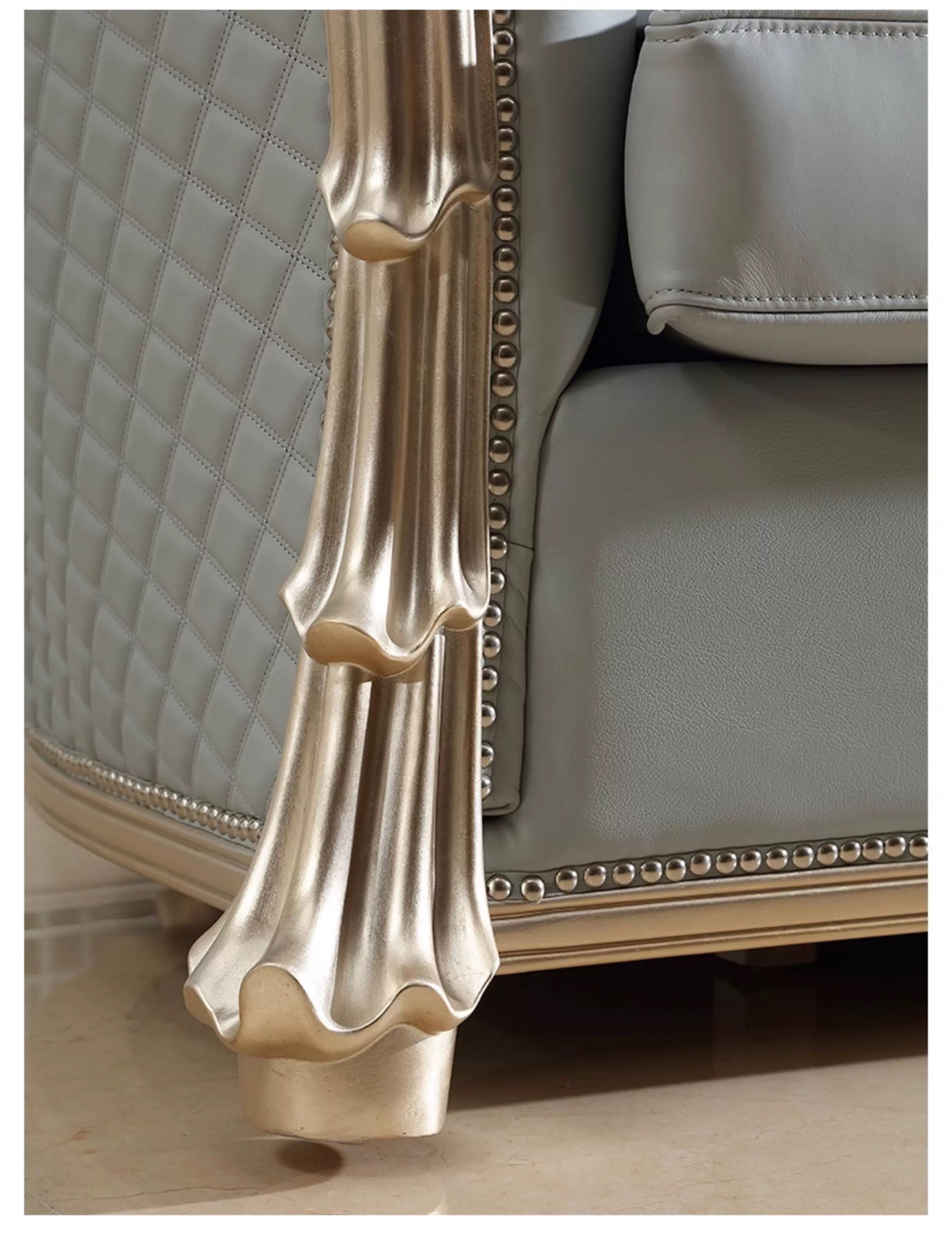 Étoile French Solid Wood Sofa