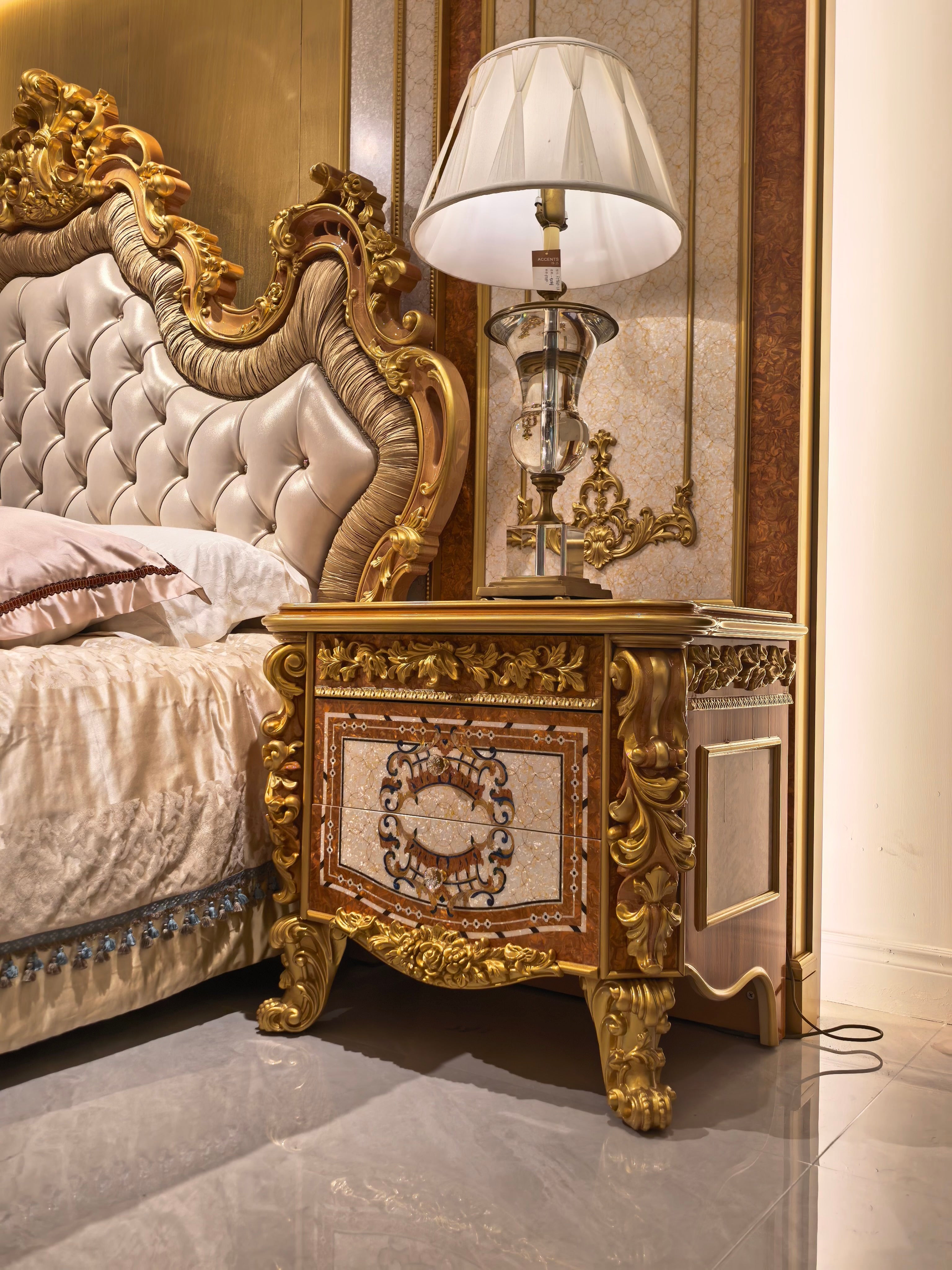 Vivienne French Imperial bed additional angle - GrandLiving Luxe