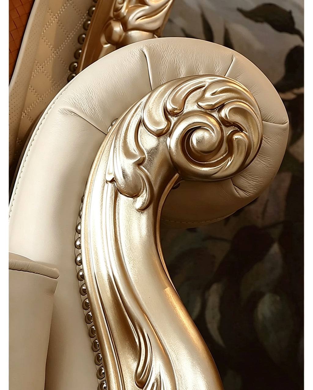 Impériale French Solid Wood Sofa