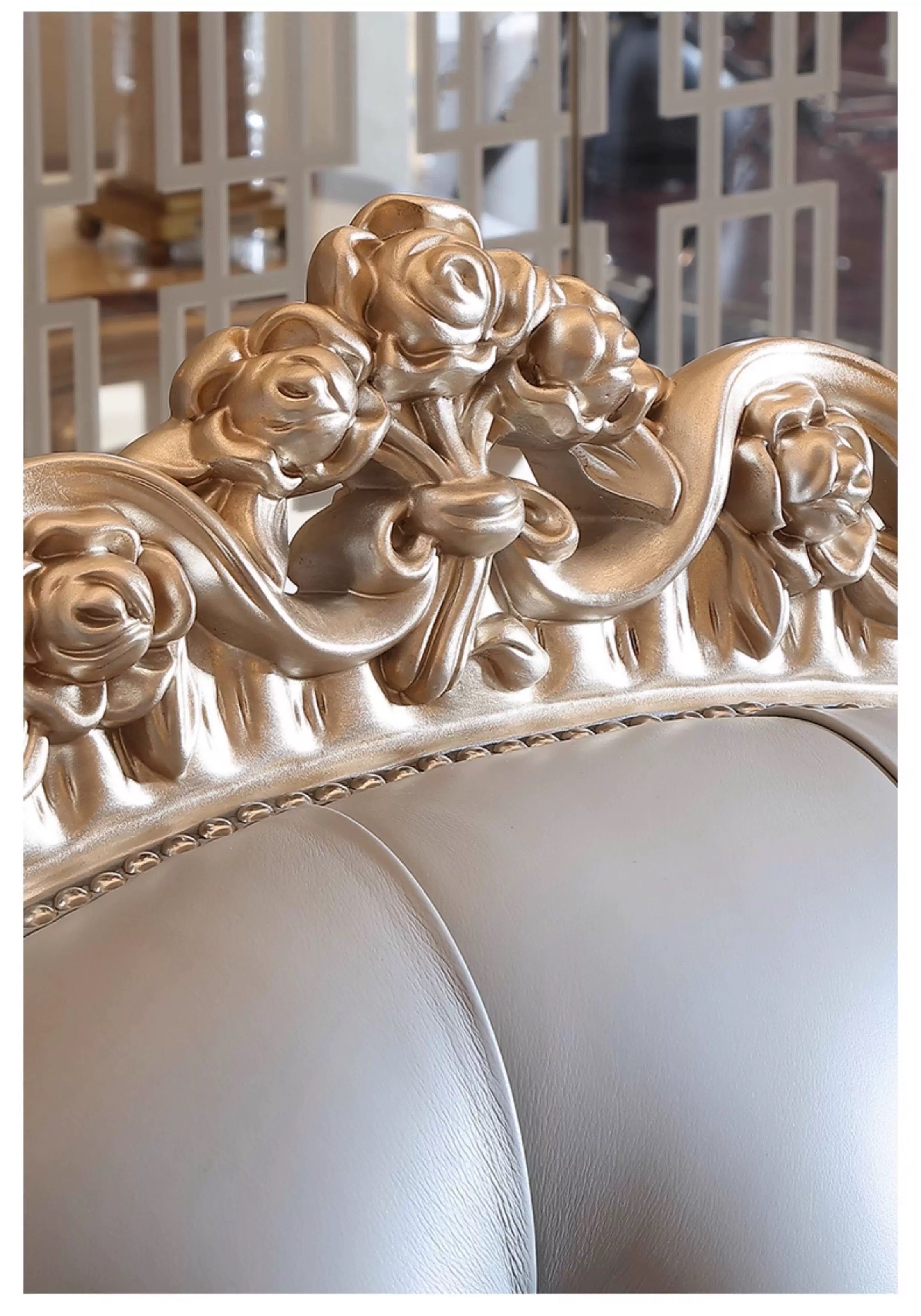 Étoile French Solid Wood Sofa
