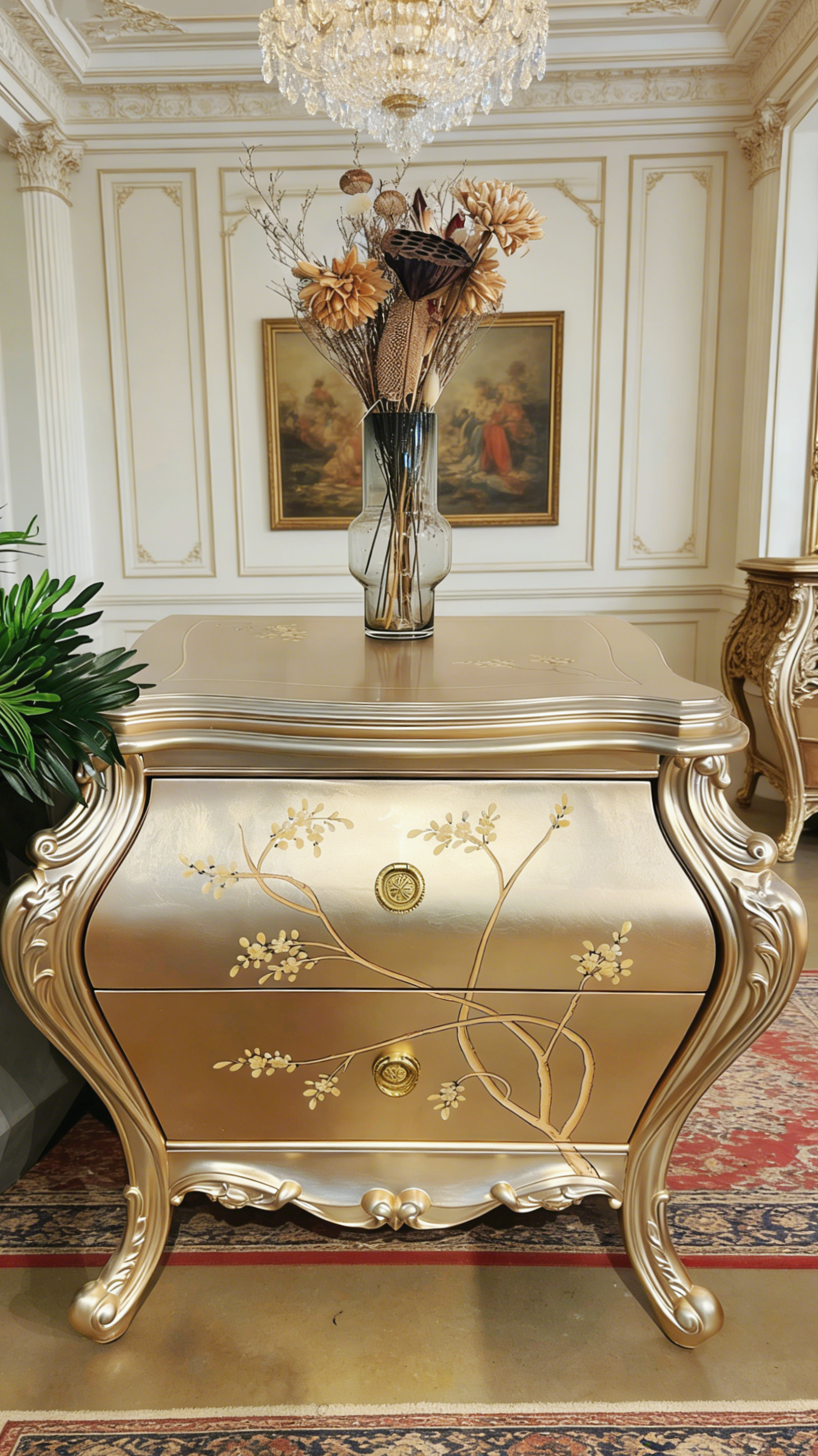 Royal French Bedside Table