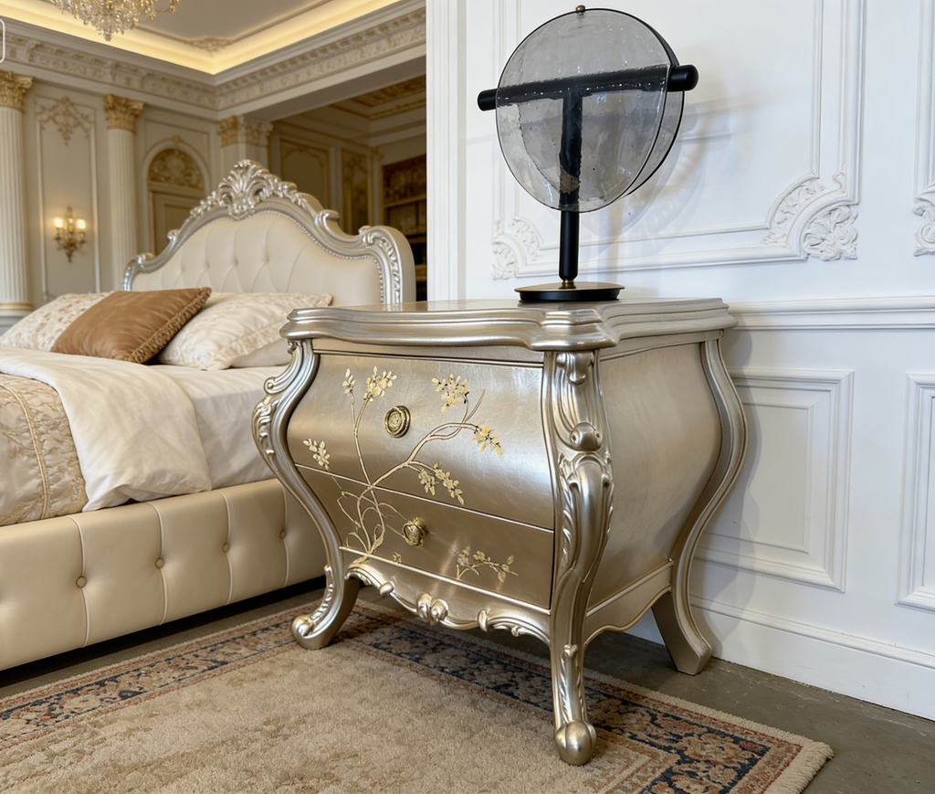 Royal French Bedside Table