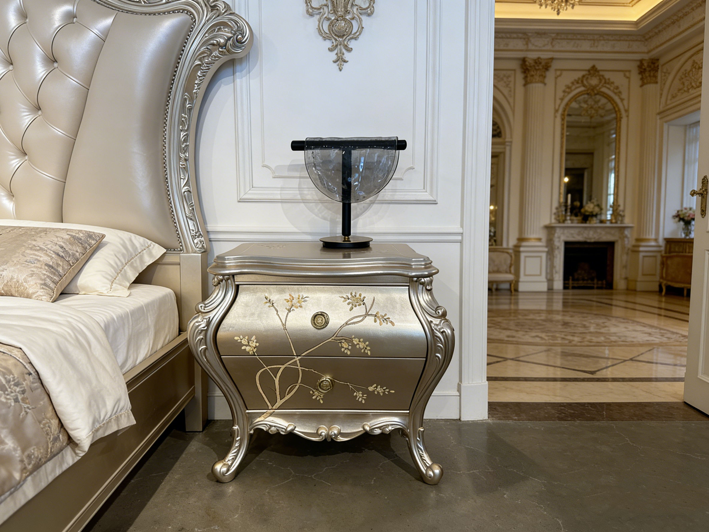 Royal French Bedside Table