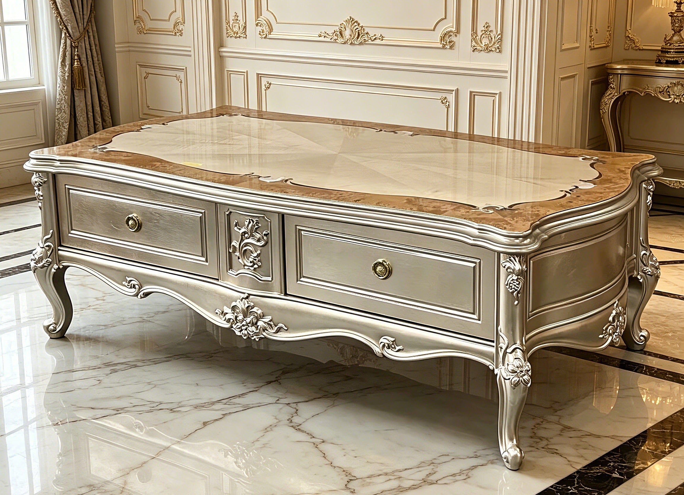 Château French Coffee Table