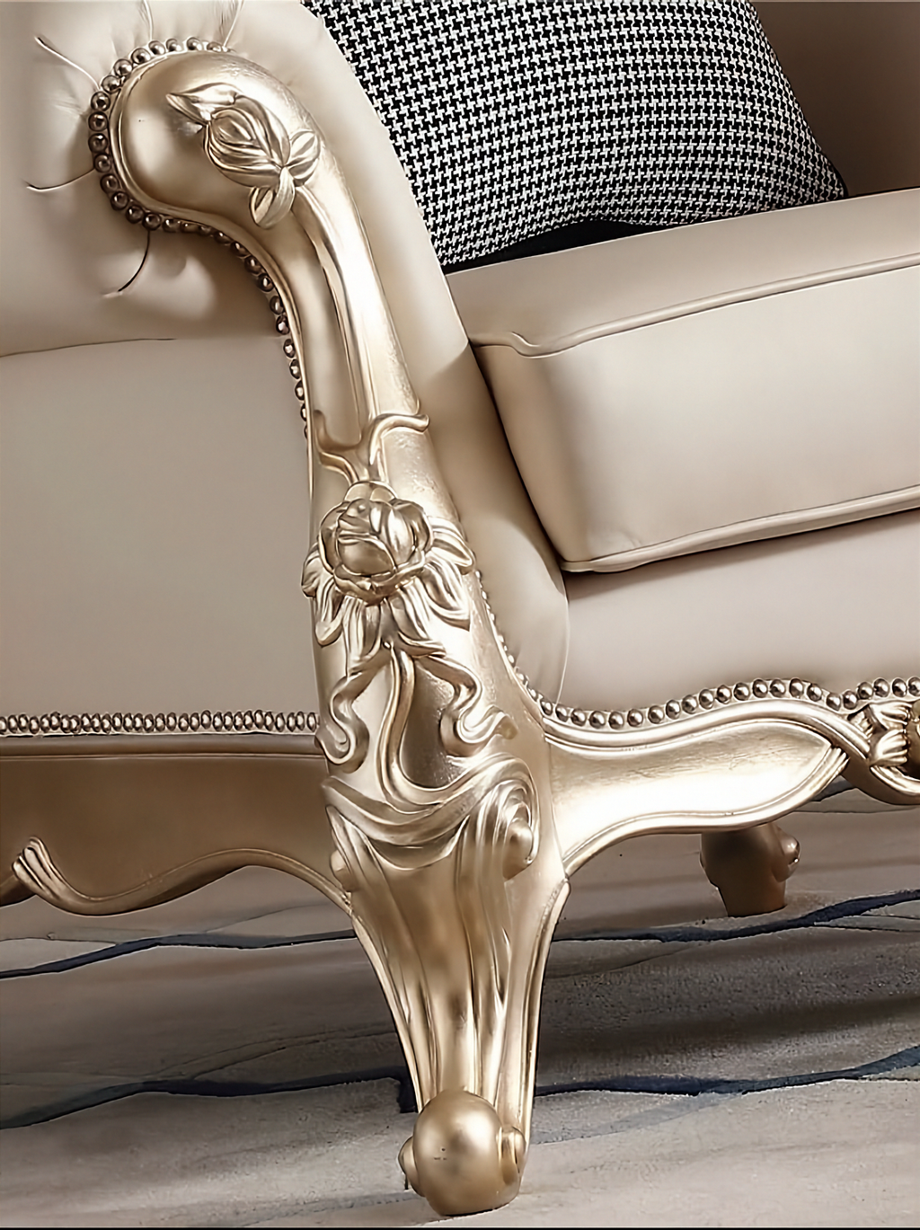 Serenité French Solid Wood Sofa - Pre order