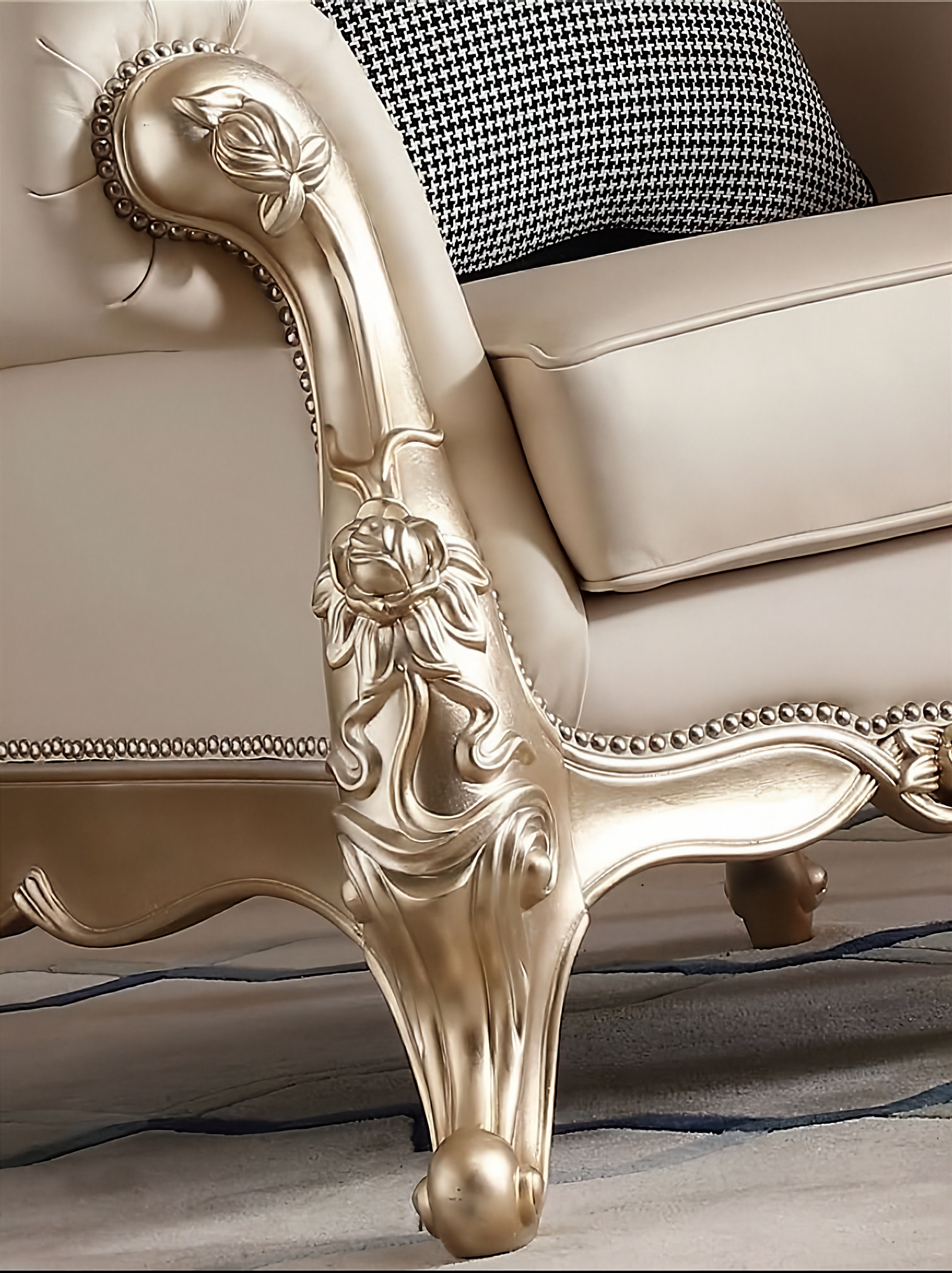 Serenité French Solid Wood Sofa - Pre order