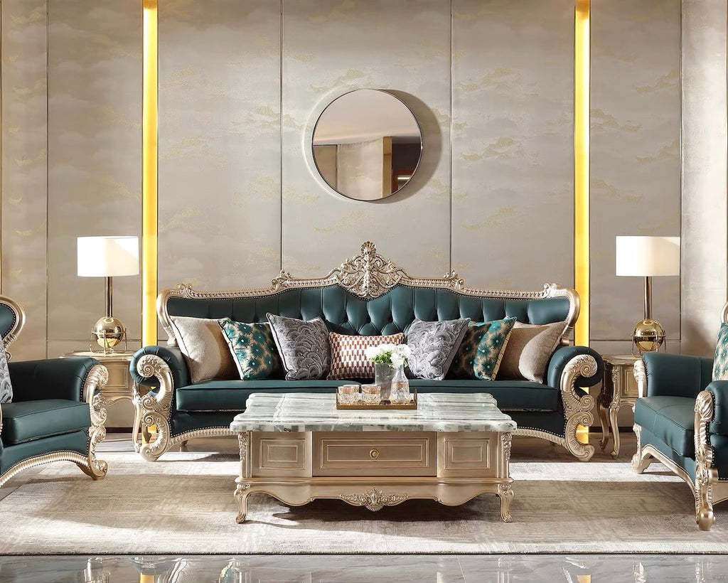 Maison Dream French Solid Wood Sofa image 1