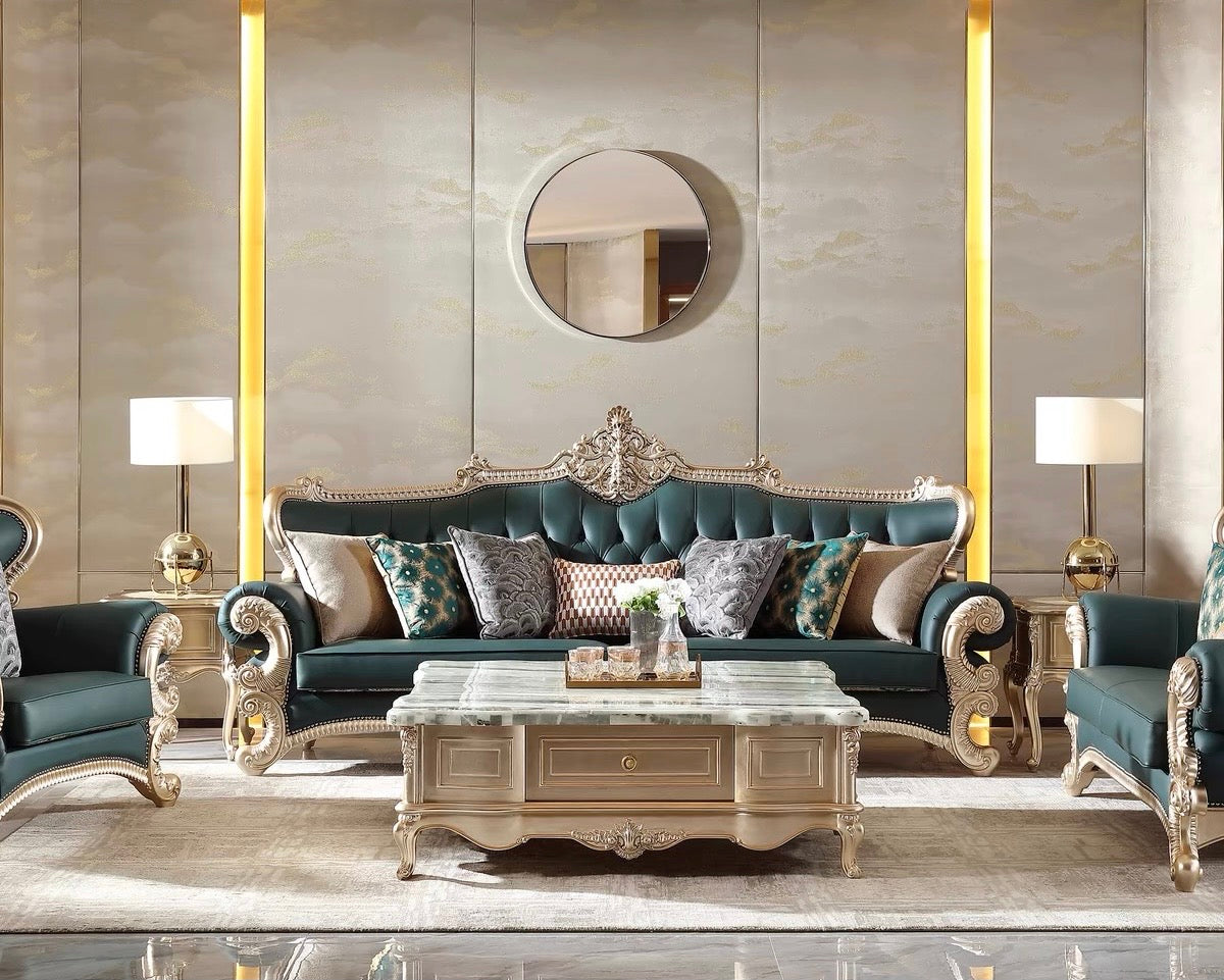 Maison Dream French Solid Wood Sofa image 1