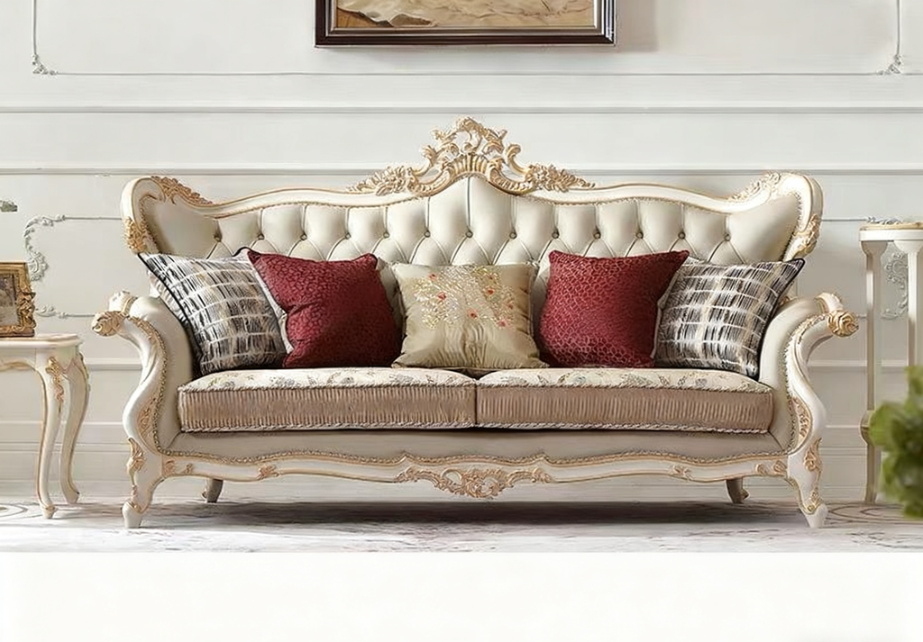 Harmony French Vintage Sofa image 1