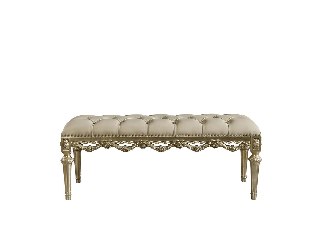 Rose Garden French Ottoman Bench image 5