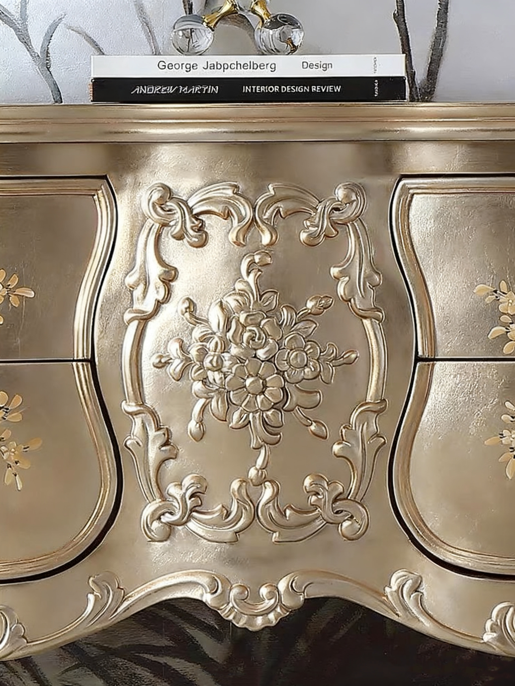 Versailles Gold French Console Table image 1