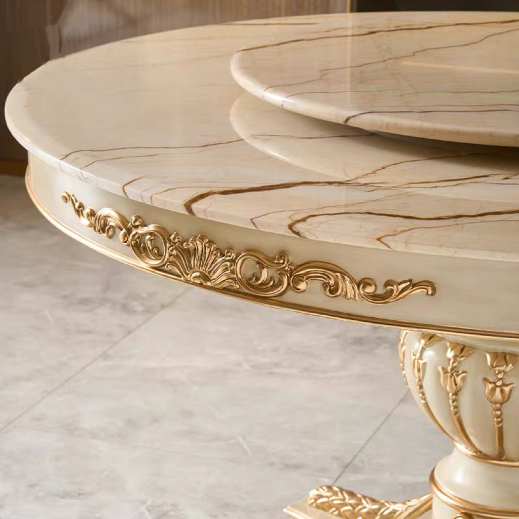 Eden Carved French Dining Table image 2
