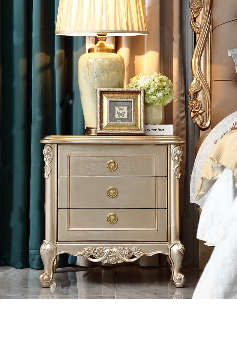 Fleur French Bedside Table image 0