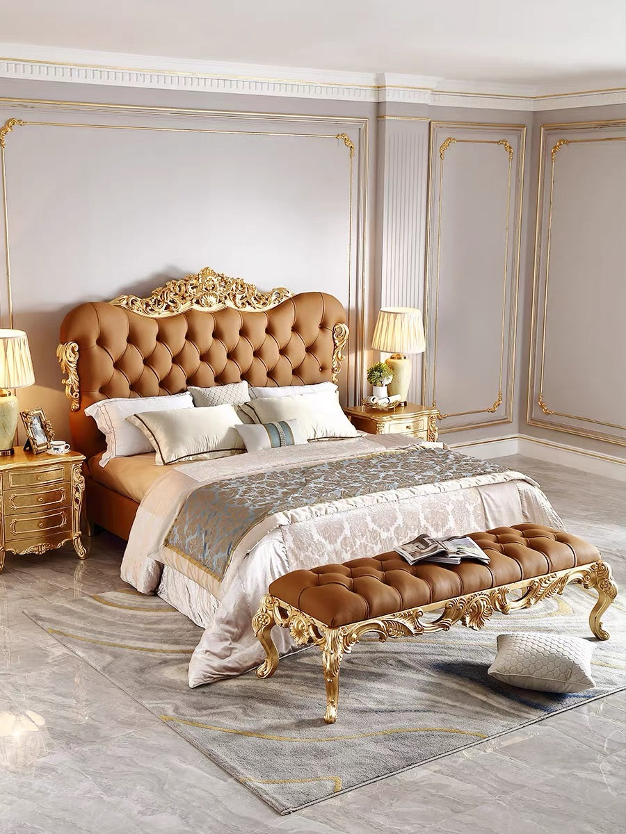 Royale French Ottoman Bench image 1