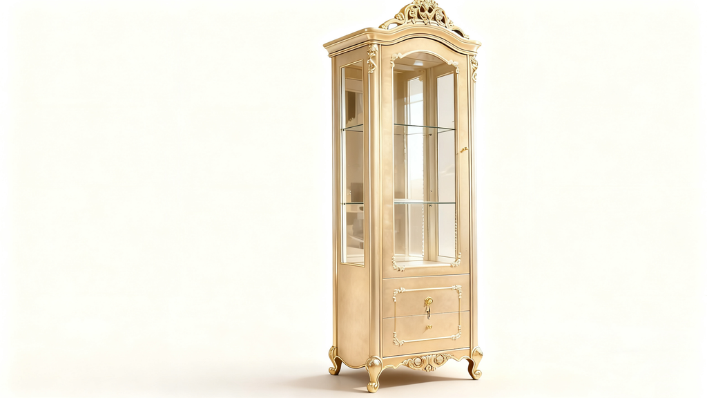Avielle French Single Door Display Cabinet image 7