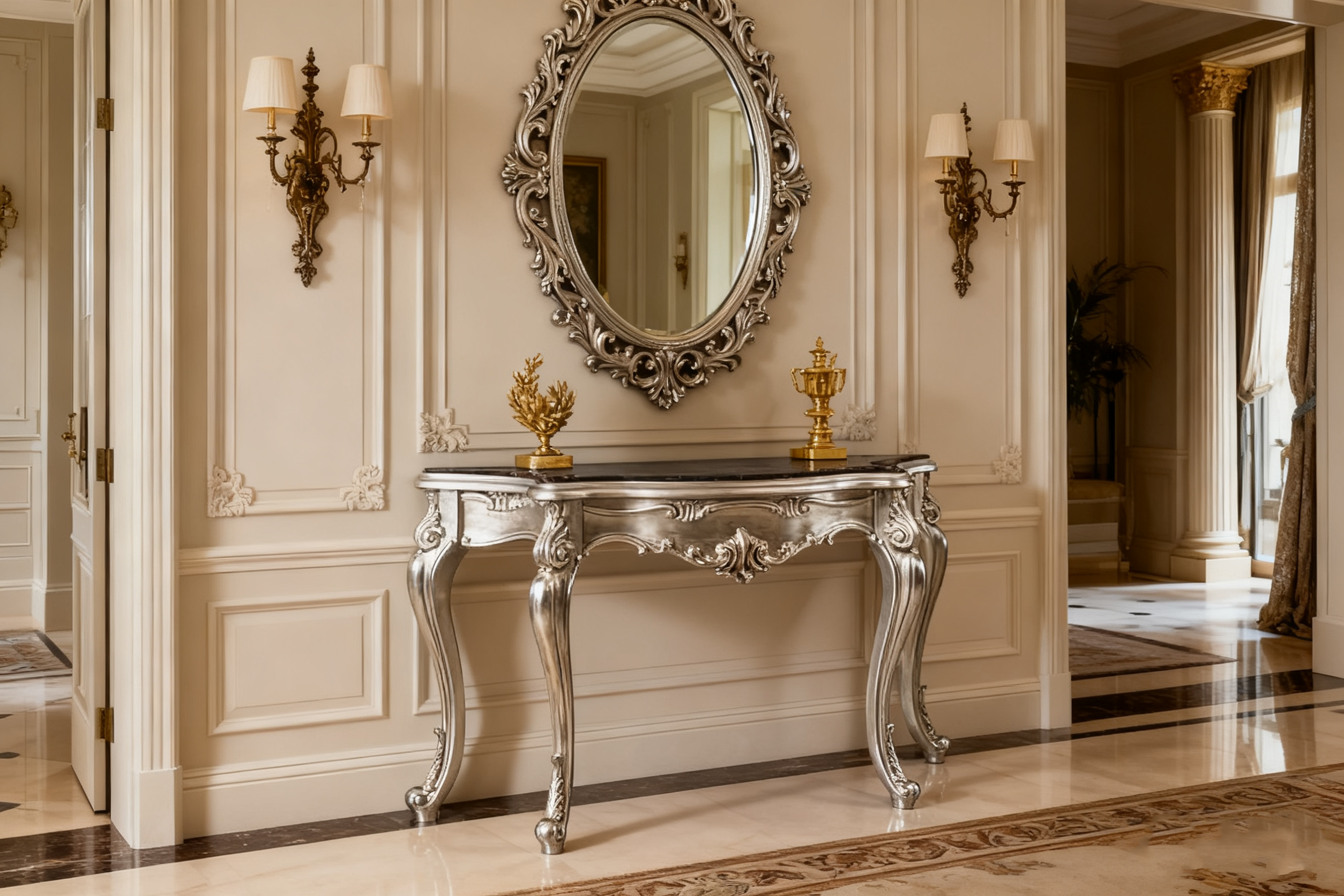 Veloria French Console Table image 1