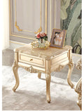 Marbelle French Marble Side Table image 0