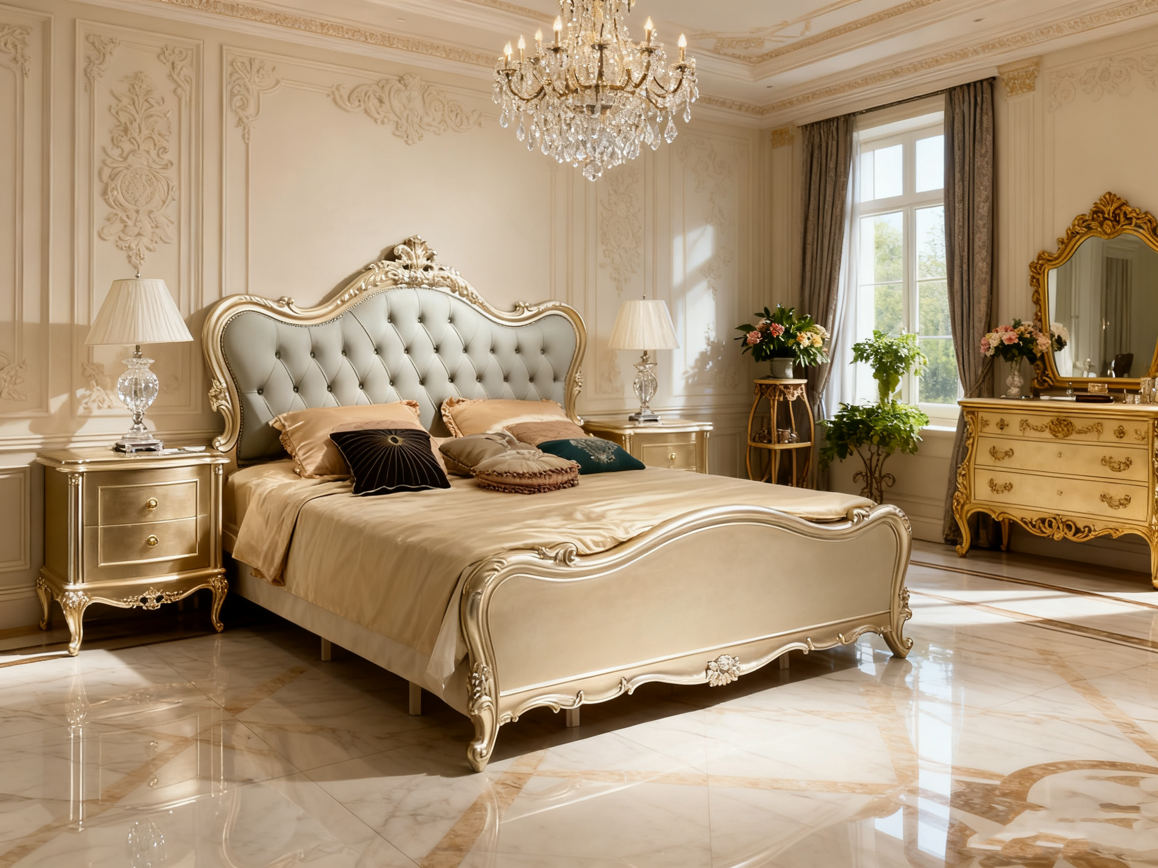 Rose Moment French Bed  image 1